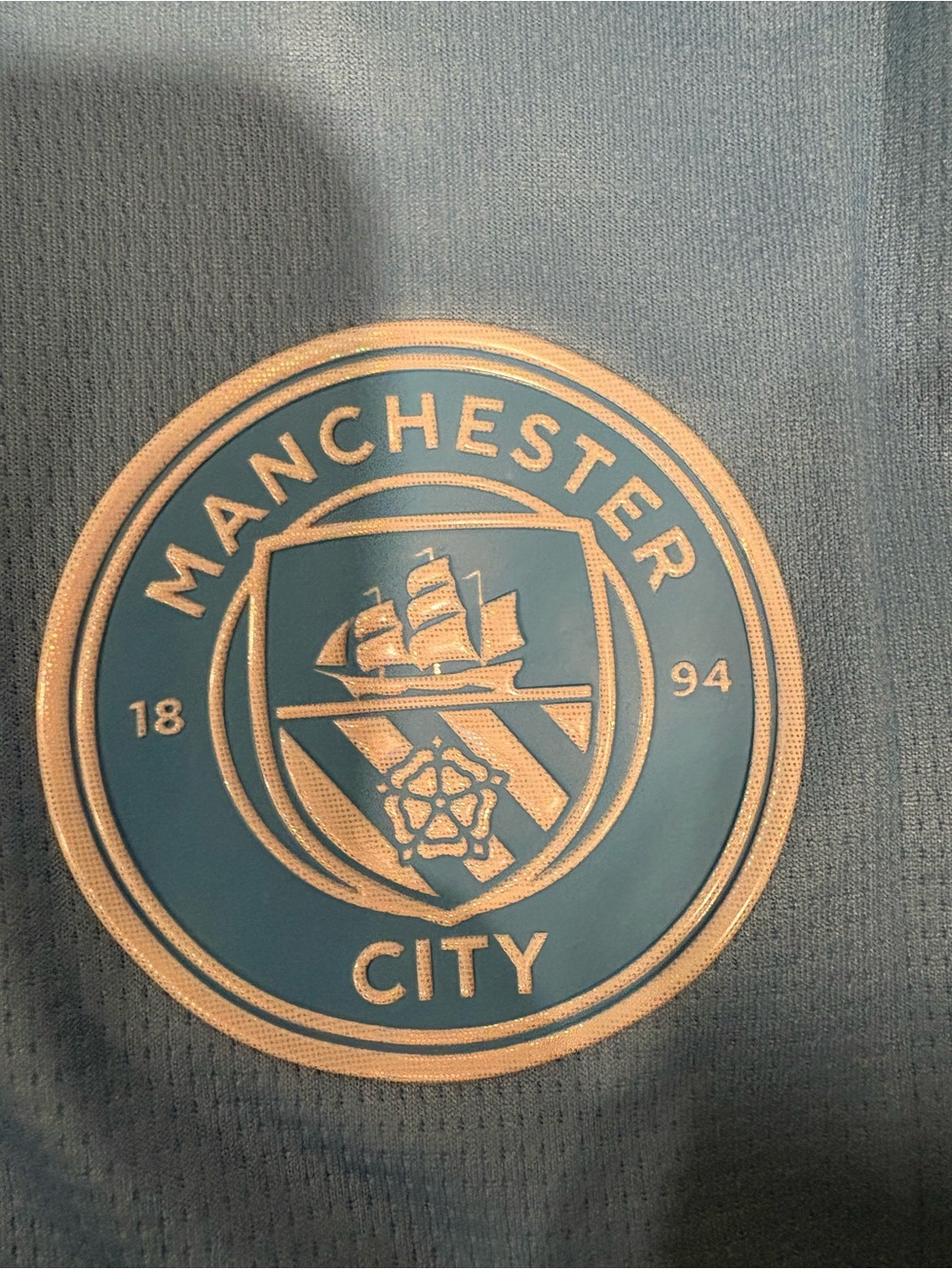 Puma 26/27 Manchester City mens halaand slim fit home jersey slim fit - Picture 4 of 4